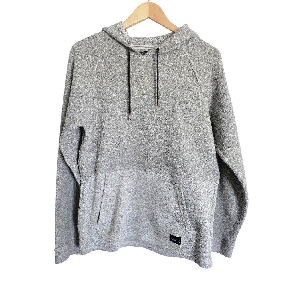 Hurley Exclusively for Buckle Gray Pullover Hoodie Sweatshirt Sz M